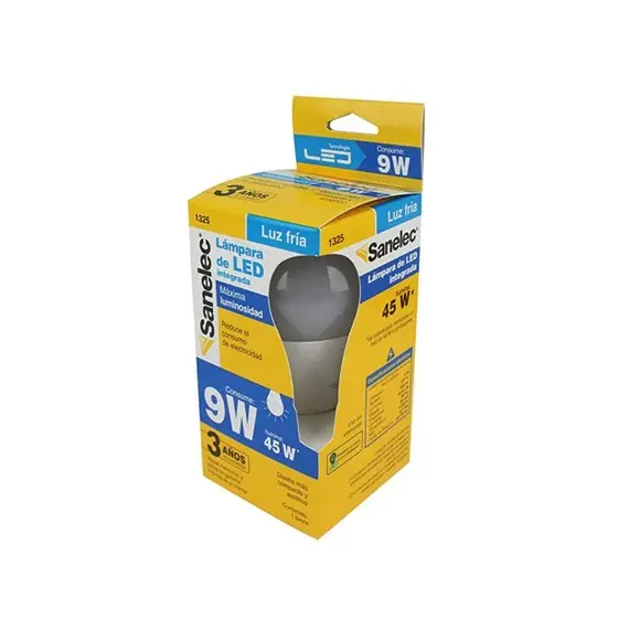 Foco led 9 W 90-150V 6500K