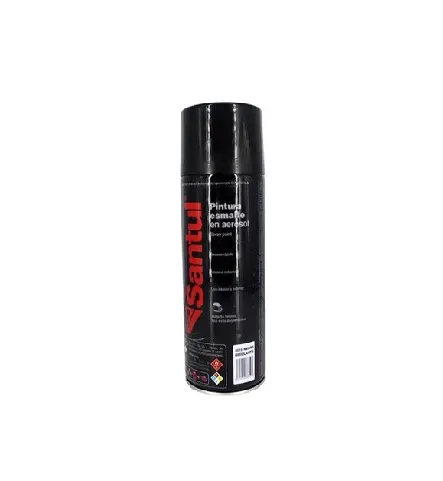 Pintura aerosol negro brillante 300 ml