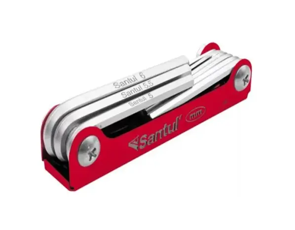 Juego de 9 llaves allen mm tipo navaja