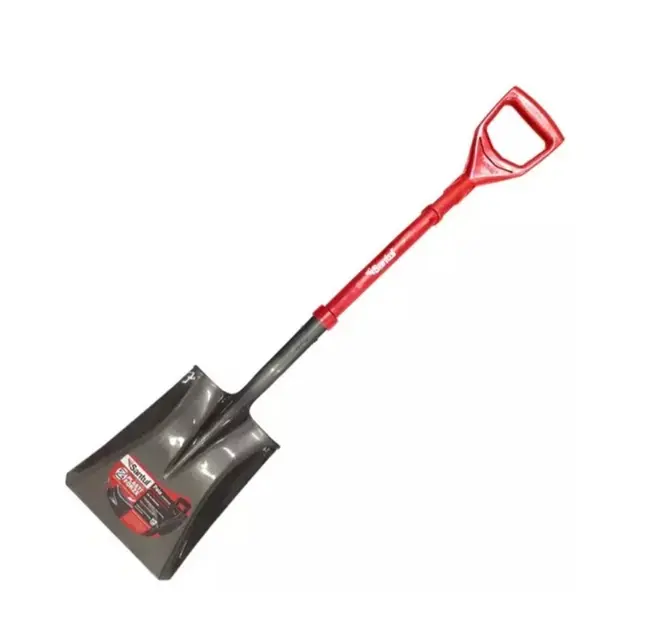 Pala cuadrada roja plastiforze