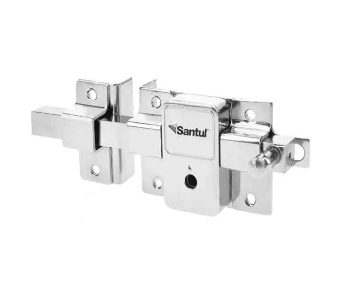 Cerradura de barra fija, llave tetra, izquierda