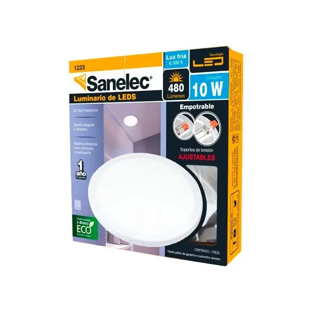 Luminario ajustable circular 10W