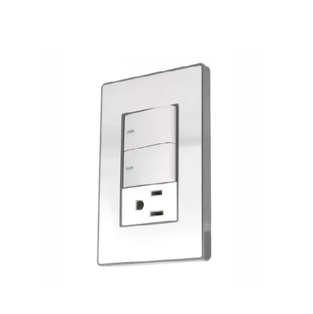 Placa Cordoba contacto y apagador doble