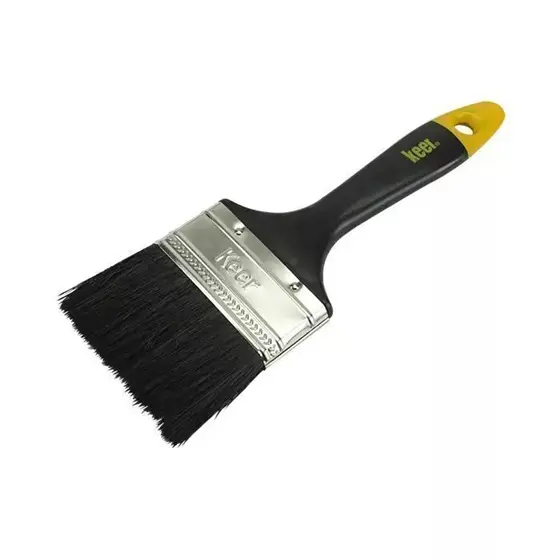 Brocha 3 mango plástico