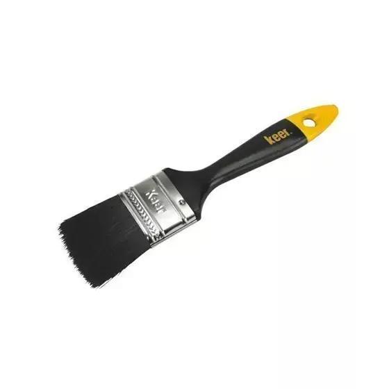 Brocha 1 1/2 mango plástico