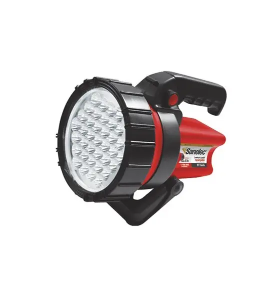 Linterna recargable p/auto y casa 37 leds,185 lúmenes