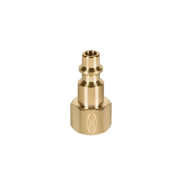 Conector rápido de latón, tipo F, cuerda 1/4' NPT, hembra