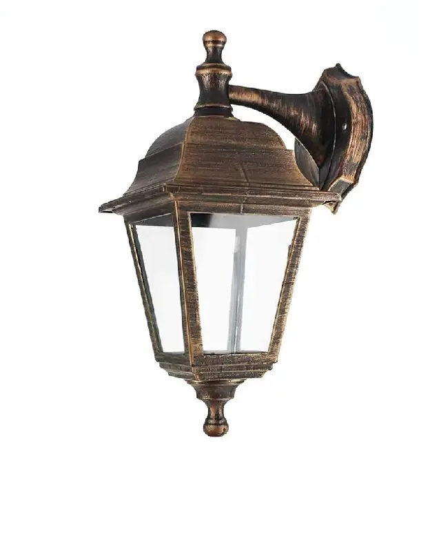 Farol de pared clásico cobre