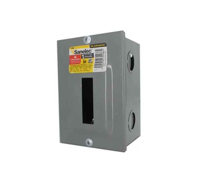 Centro de carga p/sobreponer 1 circuito