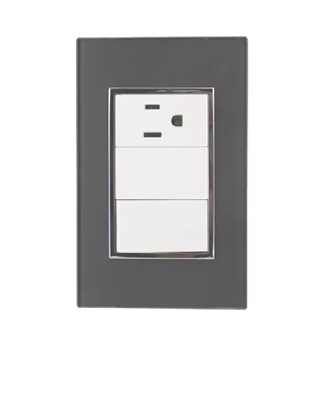 Placa Venecia Humo apagador y contacto