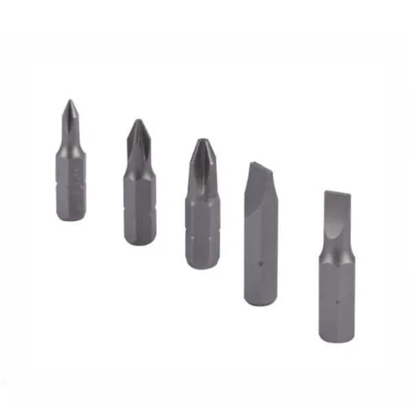 Puntas para desarmador 1" juego de 5 pzas combinadas