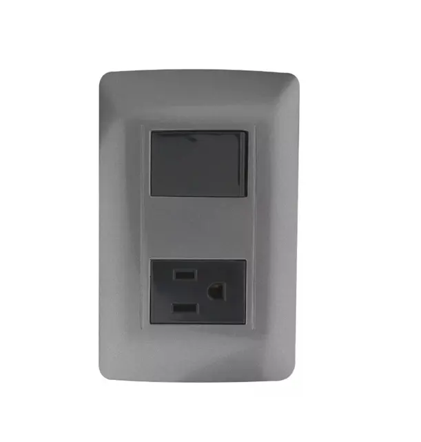 Placa Graphite apagador y contacto