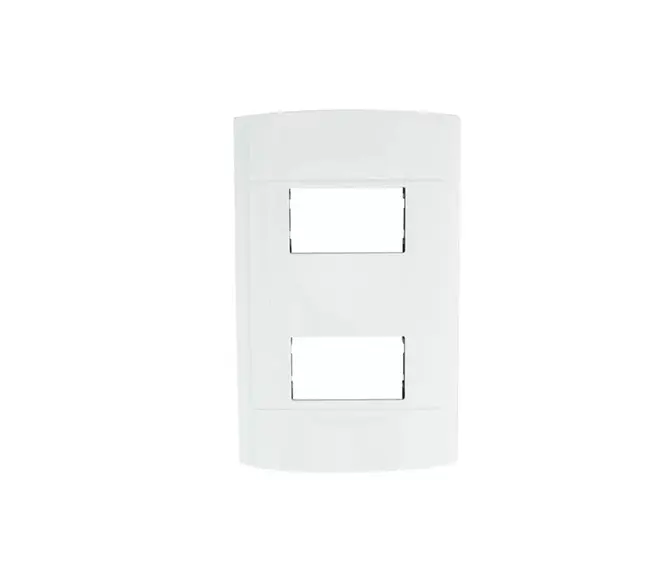 Placa doble roma plástico