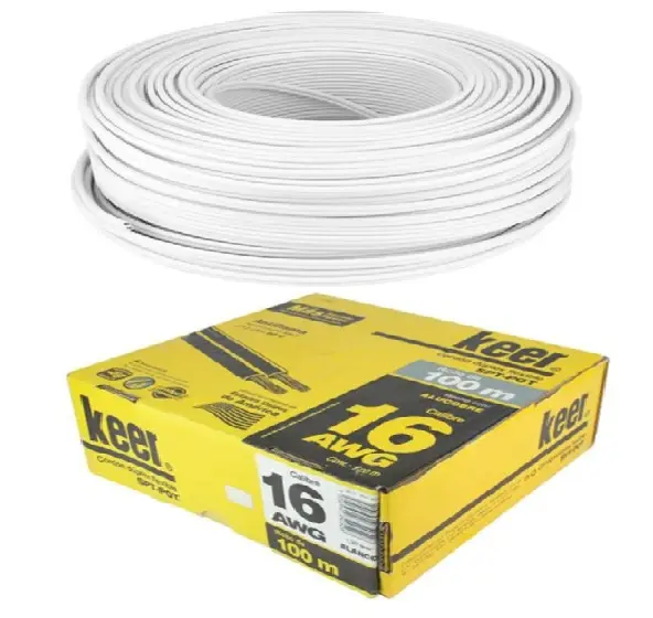 Cable POT cal 16 color blanco precio x metro