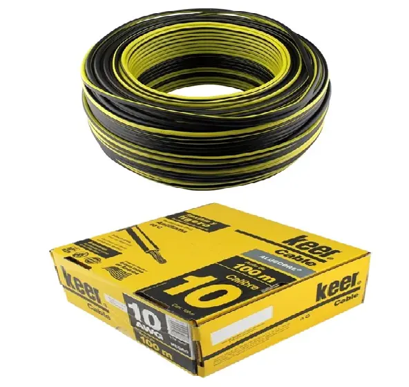 Cable THW cal 10 negro precio x metro