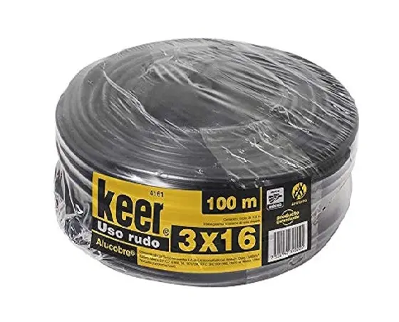 Cable de uso rudo 3x16 precio x metro