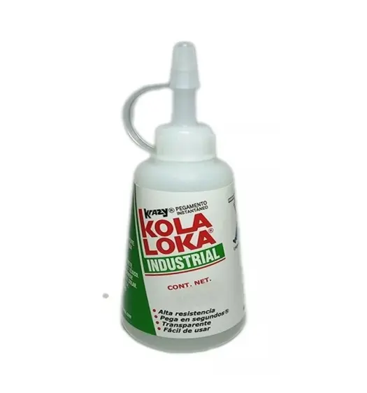 ADHESIVO INSTANTANEO USO INDUSTRIAL 50 GR (1.76 OZ)