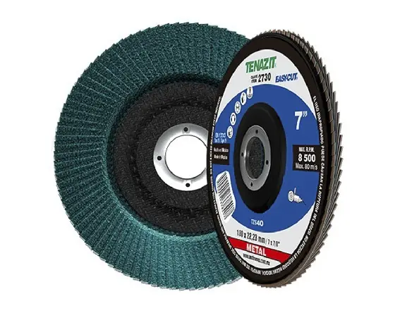 DISCO LAMINADO T-29 7"X7/8" G40 ALTO REMOCION P/DESB. DE METAL Y ACERO INOX. (EASY-CUT)