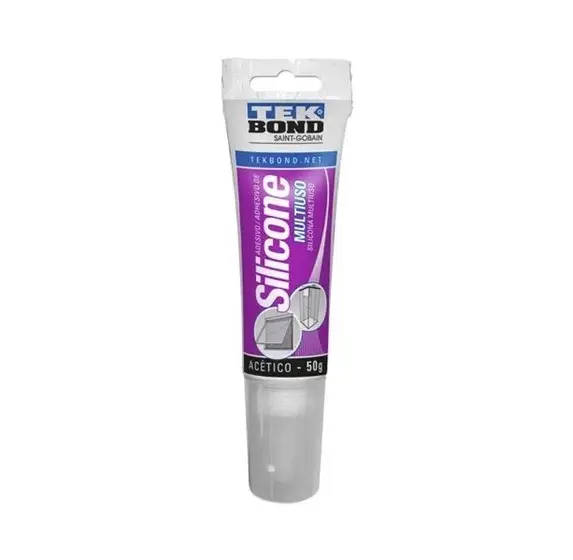 SILICON MULTIUSOS TEKBOND TRANSPARENTE 50 GR