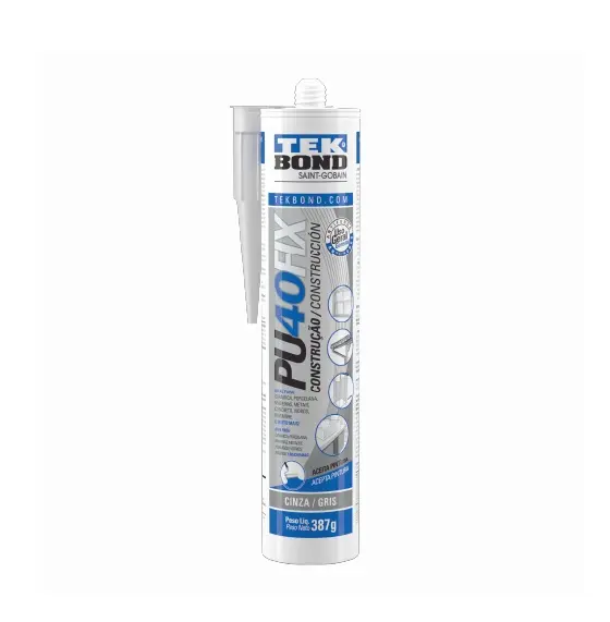 SELLADOR POLIURETANO PARA CONSTRUCCION TEKBOND 280 ML GRIS(PUFIX)