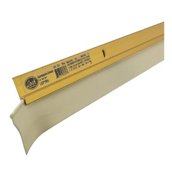 GUARDAPOLVOS 1MT DE ALUMINIO PARA TODO TIPO DE PUERTAS COLOR ORO