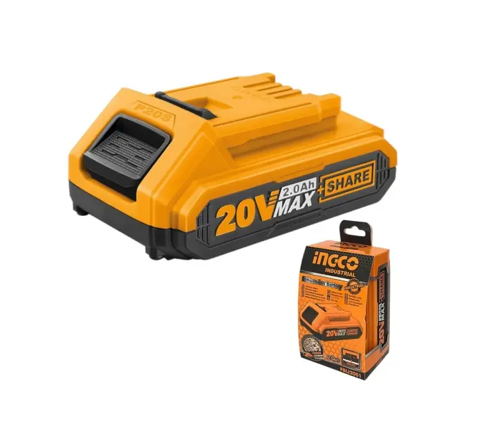 BATERIA 20V LIT-ION 2.0AH PARA HERRAMIENTAS MULTIPLES INGCO