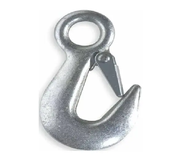 GANCHO FORJADO 1/2" OJO C/SEGURO P/CARGA