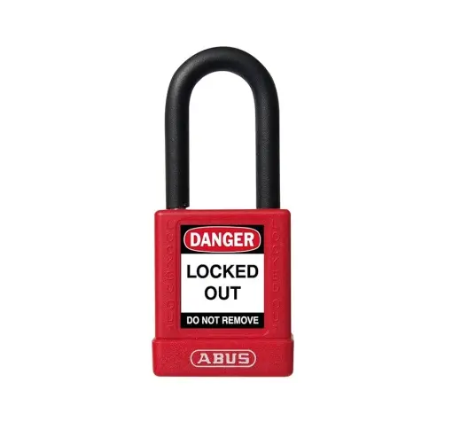 74/40 KD ROJO CANDADO BLOQUEO ABUS DIELECTRICO D6.5M