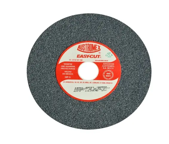 PIEDRA ABRASIVA T-1 8"X1"X1"G36 GRIS BURDO USO GRAL-METAL-ESMERILAR-AFILAR-H.FORJ (EASY-CUT)