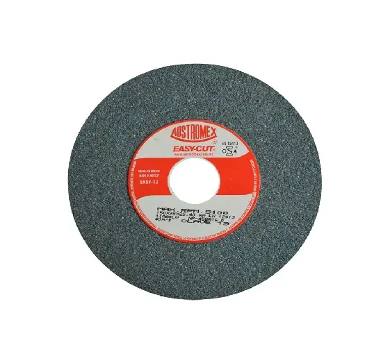 PIEDRA ABRASIVA T-1 6"X1"X1"G80 GRIS FINO USO GRAL-METAL-ESMERILAR-AFILAR-H.FORJ (EASY-CUT)