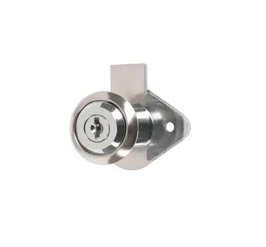 CERRADURA PARA MUEBLA ACCION VERTICAL, MODELO 21, CROMO, PRETUL