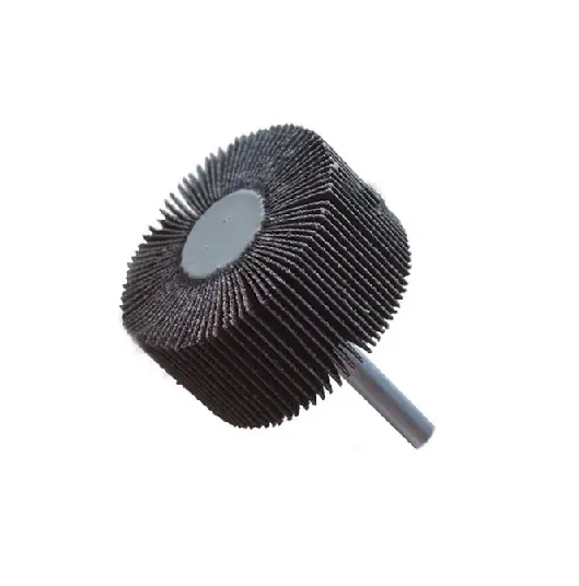 RUEDA FLAP 2"X1"X1/4" G40 C/VASTAGO