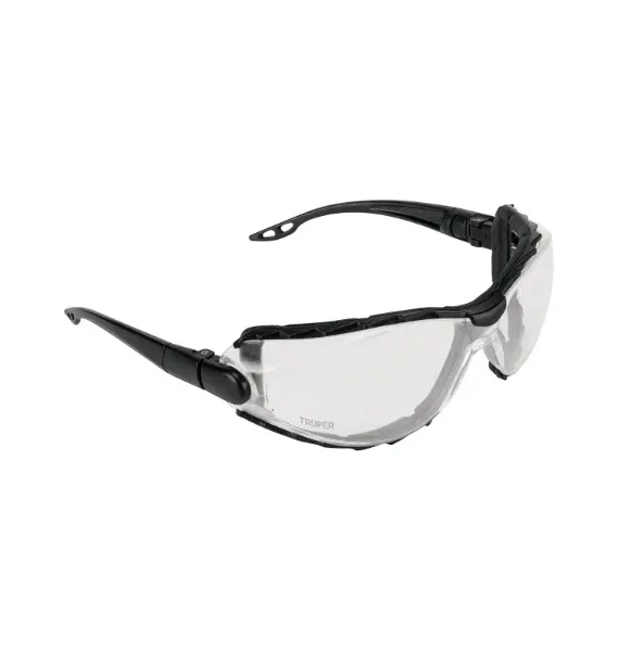 LENTES TRANSP ANTIEMPAÑO C/MARCO DE ESPUMA Y CORREA EXPERT