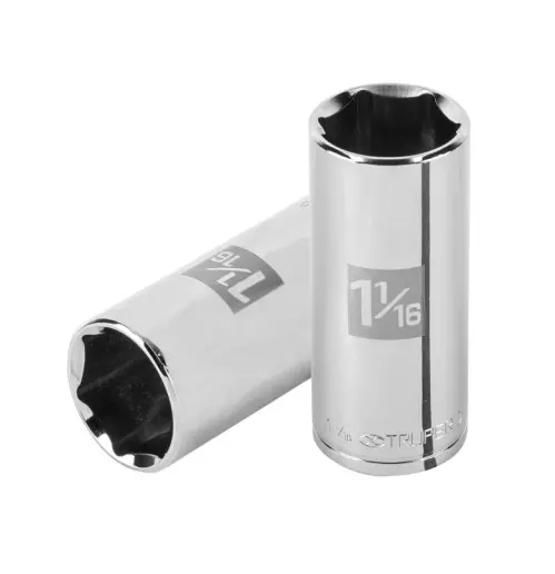 DADO LARGO DE 1-1/16' 6 PUNTAS CUADRO 1/2' TRUPER