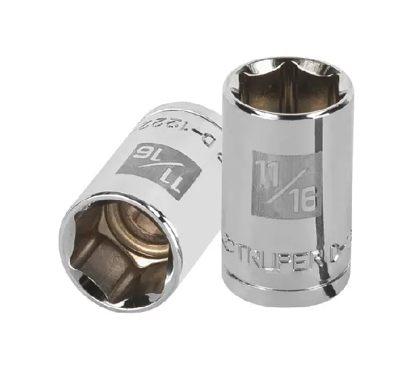 DADO CUADRO 1/2 DE 6 PUNTAS DE 11/16''