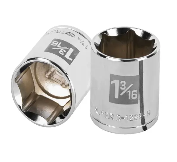 DADO CUADRO 1/2 DE 6 PUNTAS DE 1-3/16''