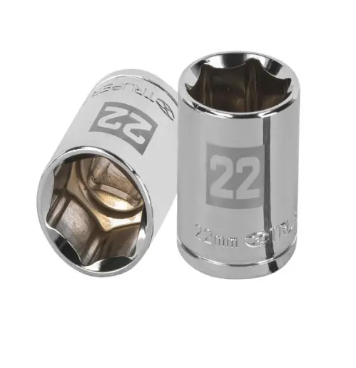 DADO CUADRO 1/2 DE 6 PUNTAS DE 22MM