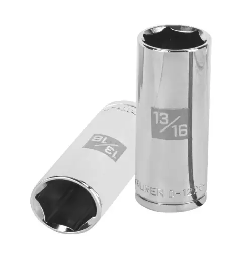 DADO LARGO CUADRO 1/2 DE 6 PUNTAS DE 13/16''