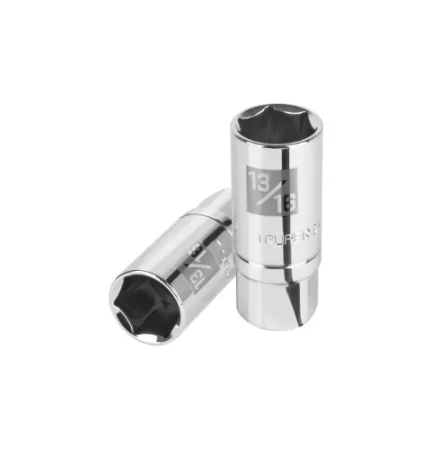 DADO CUADRO 1/2 DE 6 PUNTAS LARGO DE 13/16'' PARA BUJIAS