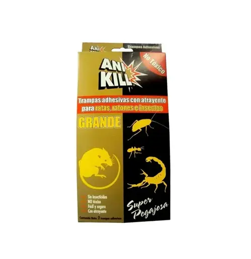 CHAROLA ENGOMADA PARA RATON (2 CHAROLAS) ANI-KILL