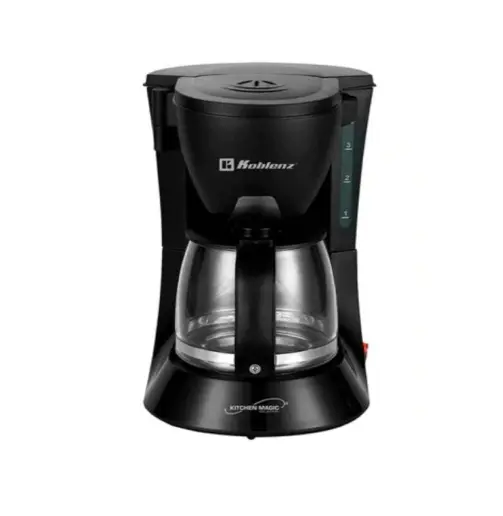 CAFETERA 600 W CAPACIDAD 600 ML FILTRO LAVABLE FUNCION ANTIGOTEO COLOR NEGRO