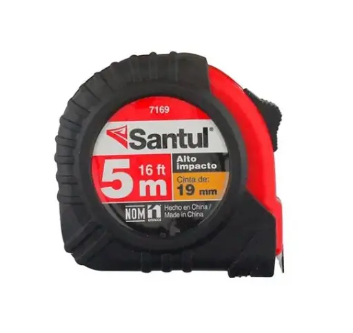 [7169 ST371690] Flexómetro 5m x 19mm contra impacto