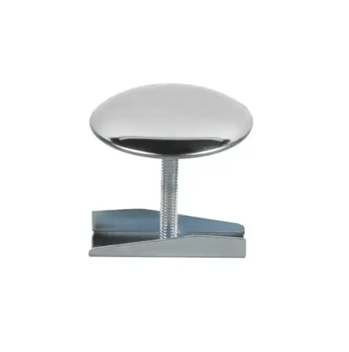 [8977 SP389770] Cubretaladro cromo de 1-3/4" de acero inoxidable