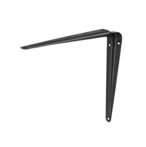 [5521 ST355218] Ménsula de acero negra 10 x 12