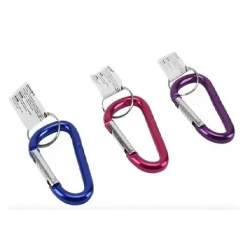 [8030 ST380302] Llaveros de gancho tipo D, varios colores