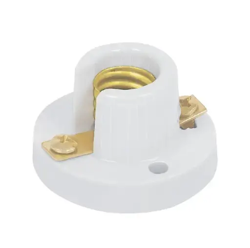 [2489 SE324894] Portalámpara para E-12 ceramica granel