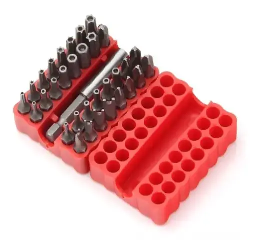 [7477 ST374776] Juego de 33 puntas bits para para desarmador 25mm x 6mm