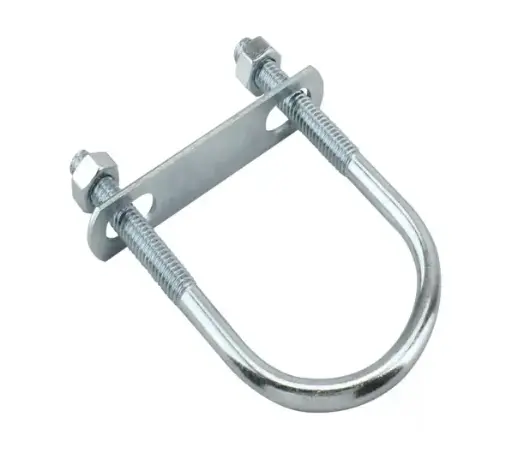 [3218 ST332189] Abrazadera U 5/16X2 1/2 X 3 1/ 2 con placa y 2 tuercas