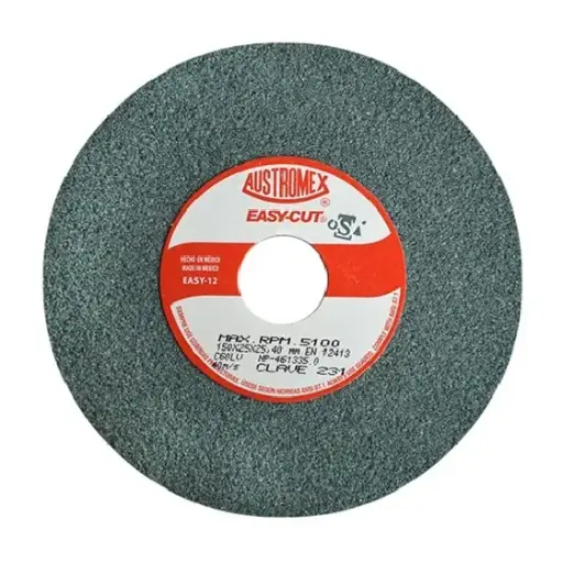 [A4 231] PIEDRA ABRASIVA T-1 6"X1"X1" G60 VERDE MEDIO ESMERILAR-RECTIFICAR-AFILAR C.TUNGS