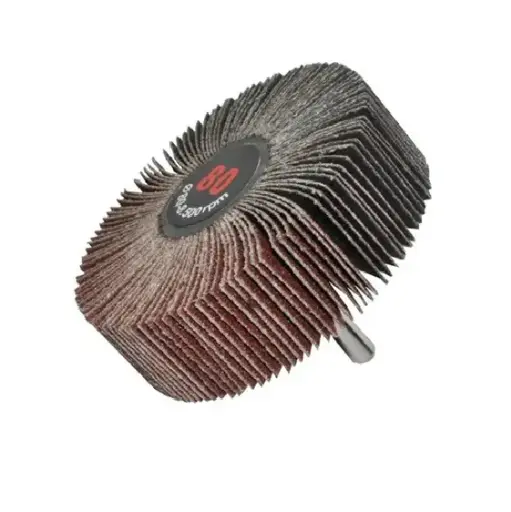 [F4 16818] RUEDA FLAP 3"X1"X1/4" G40 C/VASTAGO (X-88)